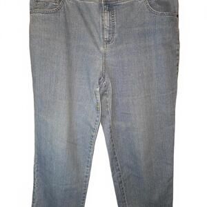 Gloria Vanderbilt Amanda Blue Jean Size 18W Short